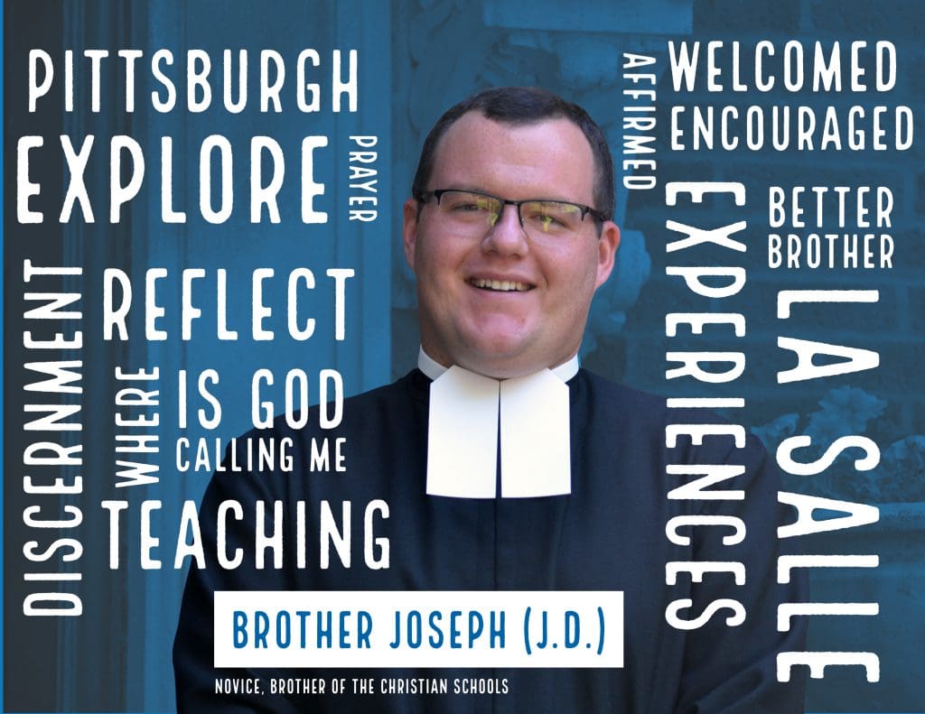 Novice Profile: Brother Joseph (J.D.)